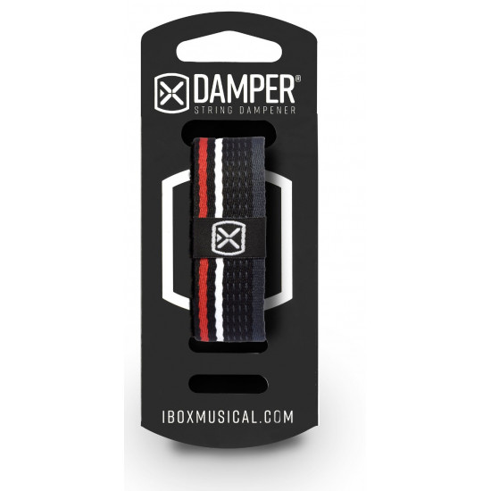 iBOX DKXL05 Damper extra large - Polyester fabric tag - red, white, black color