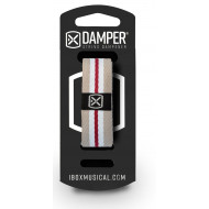 iBOX DKMD01 Damper medium - Polyester fabric tag - gray, white, red color