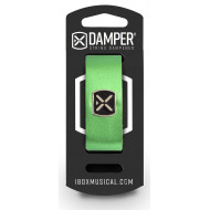 iBOX DMXL05 Damper extra large - Leather iron tag - metallic green color