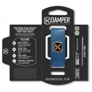 iBOX DSMD07 Damper medium - Leather iron tag - blue color