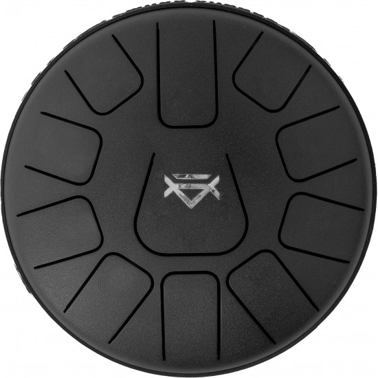 Veles-X Steel Tongue Drum 11 Notes Black