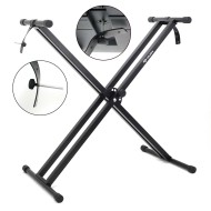 Veles-X Compact Security Double X Keyboard Stand CSDXS