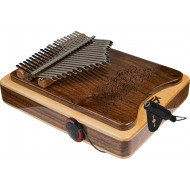 Veles-X Professional 21 key  Two Layers Kalimba  with Pickup