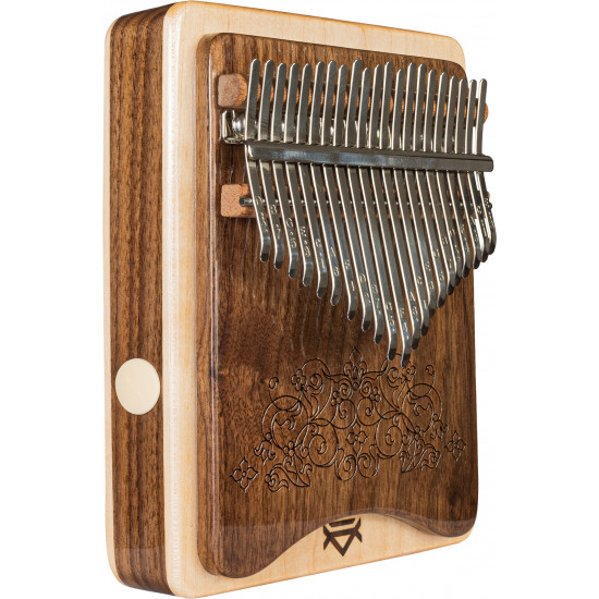 Veles-X Professional 21 key  Two Layers Kalimba  with Pickup