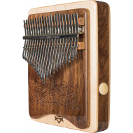 Veles-X Professional 21 key  Two Layers Kalimba  with Pickup