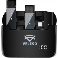 Veles-X Wireless Lavalier Microphone System Dual USB-C