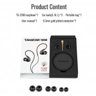 TAKSTAR TS-2260 Black In-Ear Monitor Headphones