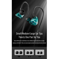 TAKSTAR TS-2300 Blue In-Ear Monitor Earphones