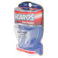 HEAROS High Fidelity Ear Plugs Original NRR 15dB 1 Pair