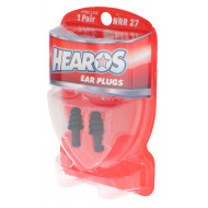 HEAROS Rock N Roll Series Ear Plugs Black NRR 27dB 1 Pair