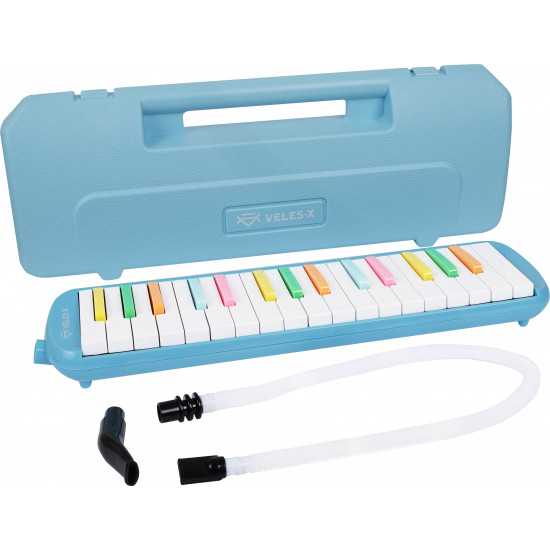 Veles-X 32-Key Melodica with Hard Case Mizu Niji Edition