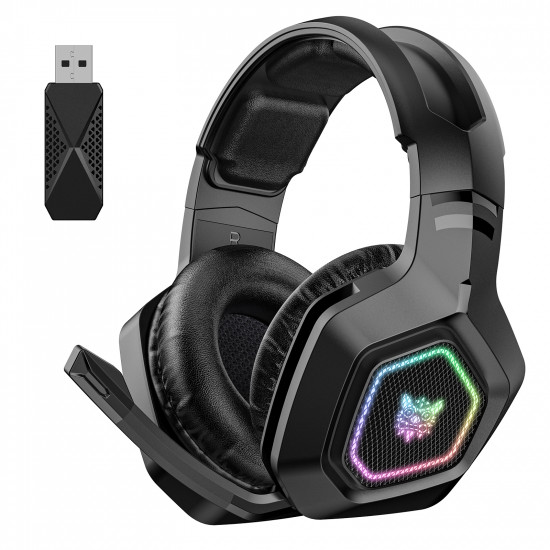 ONIKUMA B100 RGB Bluetooth Wireless Gaming Headset Black