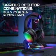 ONIKUMA B3 RGB Wireless Bluetooth Gaming Headset