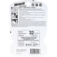 HEAROS Ultimate Softness Series Ear Plugs Beige NRR 32dB 14 Pairs