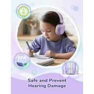 iClever Noise Cancelling Ear Muffs for Kids IC-EM01 Purple