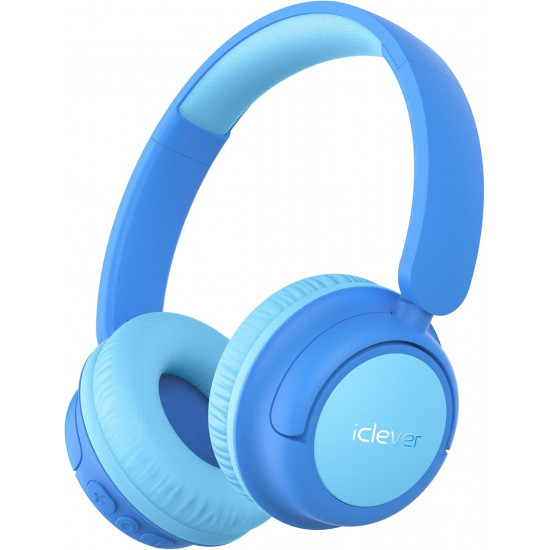 iClever Kids Bluetooth Headphones BTH22 Blue