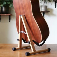 Veles-X Solid Wooden Folding Guitar Stand SWFGS