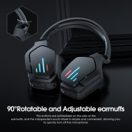 ONIKUMA B60 LED Wireless Bluetooth Gaming Headset